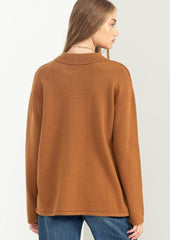 Brown Sugar Sweater Cardigan