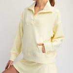 Mock Neck Quarter Zip - 5 colors! - The Nines