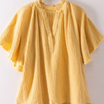 Washed Gauze Tops - 2 Colors! - The Nines