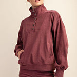 Open Roads Super Soft Snap Button Pullover - 3 Colors! - The Nines