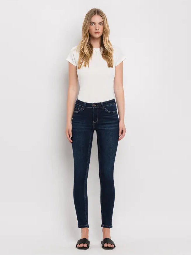 Lovervet Midrise Ankle Skinny Jeans - The Nines