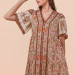 Boho Blossom Button Dress - 2 colors! - The Nines
