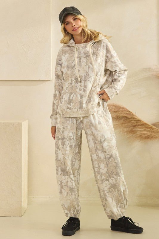 Camo French Terry Pant - The Nines