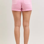 Judy Blue Aurora Weekender Dusty Pink Shorts - The Nines