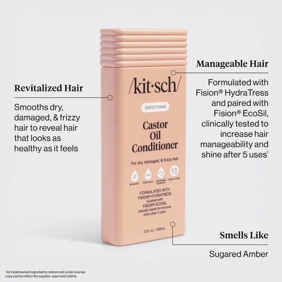 Kitsch Smoothing Castor Oil Conditioner - The Nines