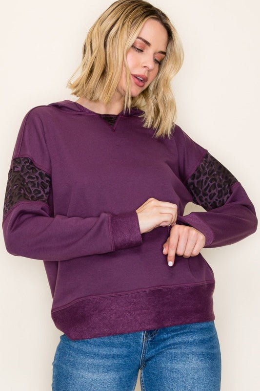Animal Detail French Terry Pullovers - 2 Colors! - The Nines
