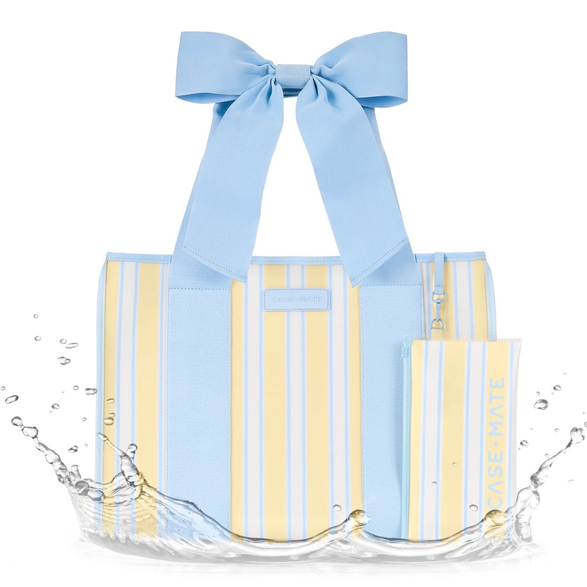 Case - Mate Cabana Stripe Jelly Tote Bag - The Nines