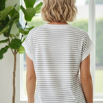 Terry Striped Top - 2 Colors! - The Nines