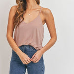 Cece Spaghetti Strap Tanks - 2 Colors! - The Nines