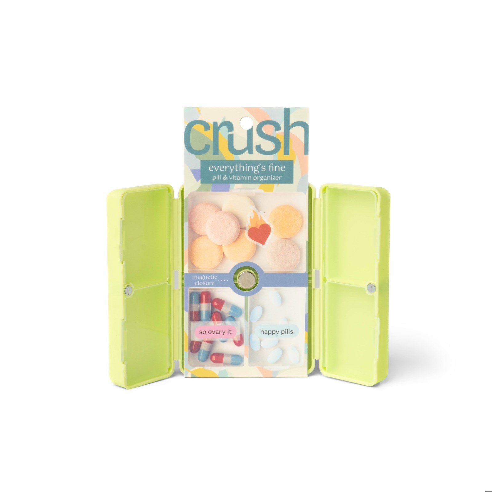 Everything's Fine Pill & Vitamin Organizer - 3 Colors! - The Nines