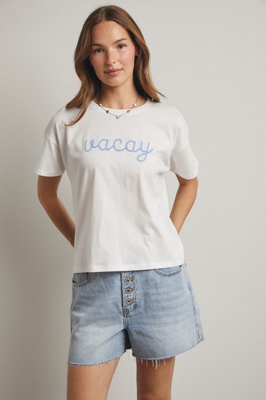 Vacay Tee - 2 Colors! - The Nines