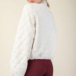 Quilted Bomber Jacket - 4 colors! - The Nines