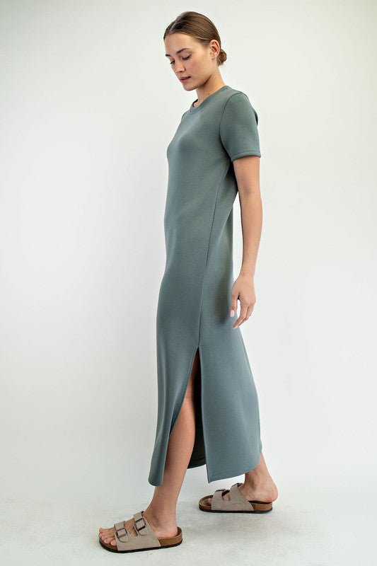 Scuba Maxi Dresses - 4 Colors! - The Nines