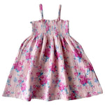 Muslin Smocked Tube Dress - Garden Secrets - The Nines