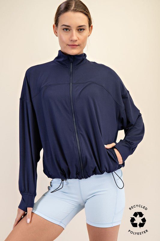 Buttery Soft Active Zip Up Jacket - 5 Colors! - The Nines