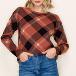 Plaid Sweater - 3 colors! - The Nines