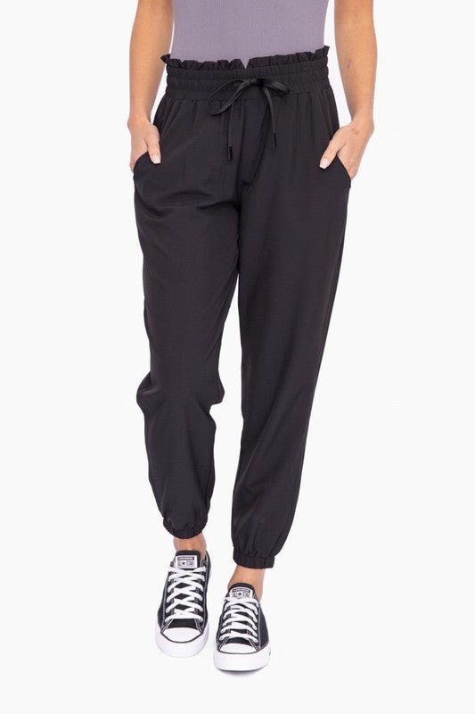 High Waist Joggers - 3 Colors! - The Nines