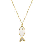 Fish Pendant Necklace - The Nines
