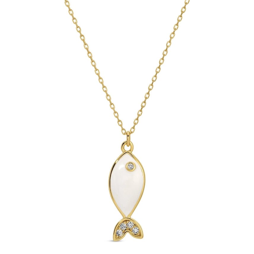 Fish Pendant Necklace - The Nines