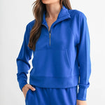 Luxe Ribbed 1/4 Zip Top - 5 colors! - The Nines