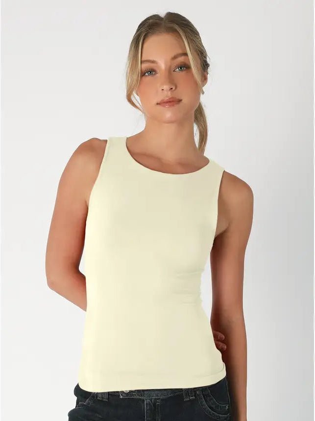 NikiBiki Clean Lines Boat Neck Tank - 3 colors! - The Nines