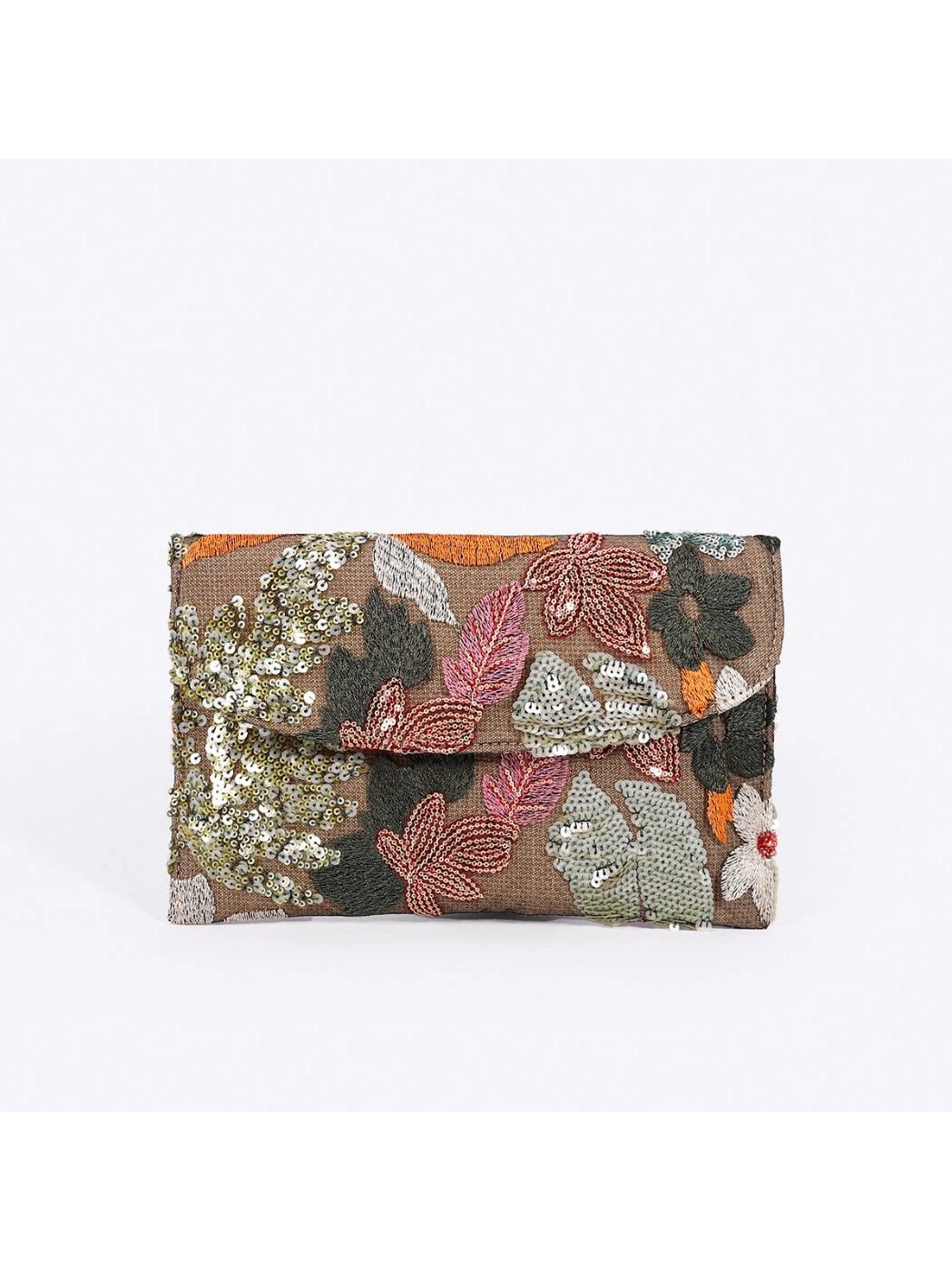 Elegant Floral Clutch - The Nines