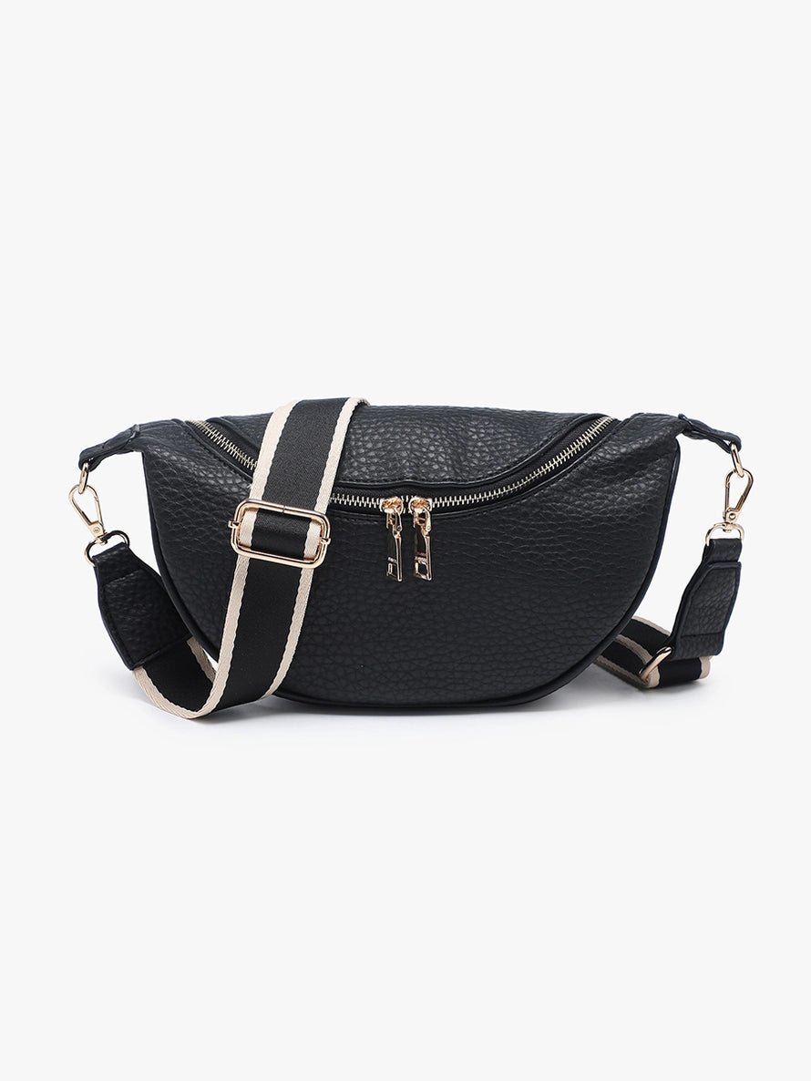 Lainey Half Moon Sling Guitar Strap Crossbody Bag - 3 colors! - The Nines