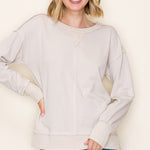 Ribbed Contrast Top - 3 colors! - The Nines