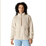 Loose Fit Oatmilk Fleece Pullover - The Nines