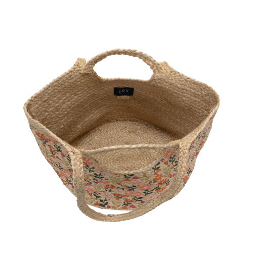 Coral Painted Daisies Tote - The Nines