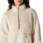 Loose Fit Oatmilk Fleece Pullover - The Nines