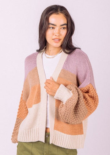Dreaming Of You Colorblock Cardigan