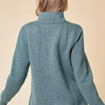 Teal Weekend Outing Quilted Pullovers - The Nines