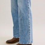 Judy Blue Mr Rigid Straight Medium Blue - 2 Lengths - The Nines