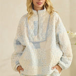 Floral Quilted Quarter Zip - 2 colors! - The Nines