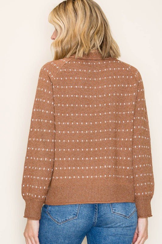 Dotted Camel Sweater - The Nines