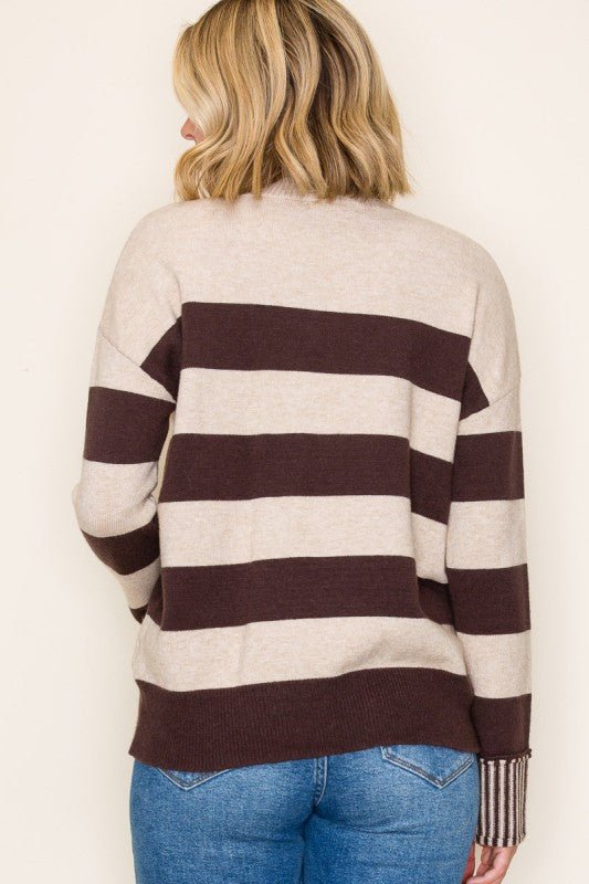 Sabrina Striped Sweaters - 2 colors! - The Nines