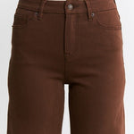 MICA High Rise Brown Vintage Wide Leg Jean - The Nines