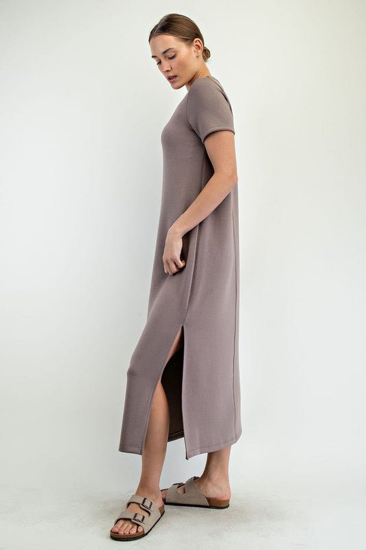 Scuba Maxi Dresses - 4 Colors! - The Nines