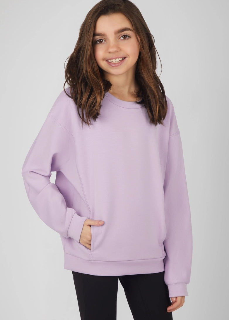 Girls Scuba Pocket Sweatshirts - 4 Colors! - The Nines
