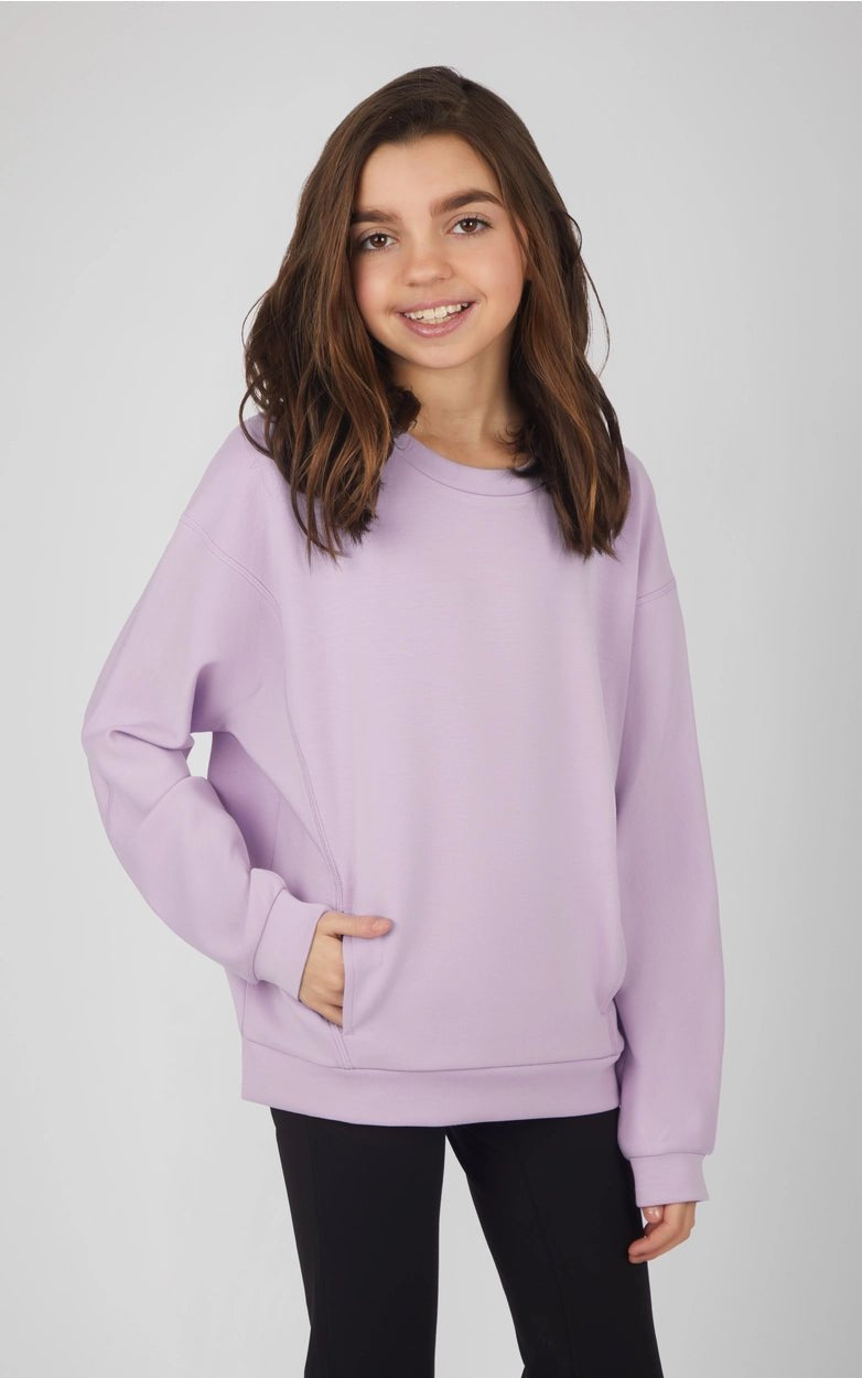 Girls Scuba Pocket Sweatshirts - 4 Colors! - The Nines