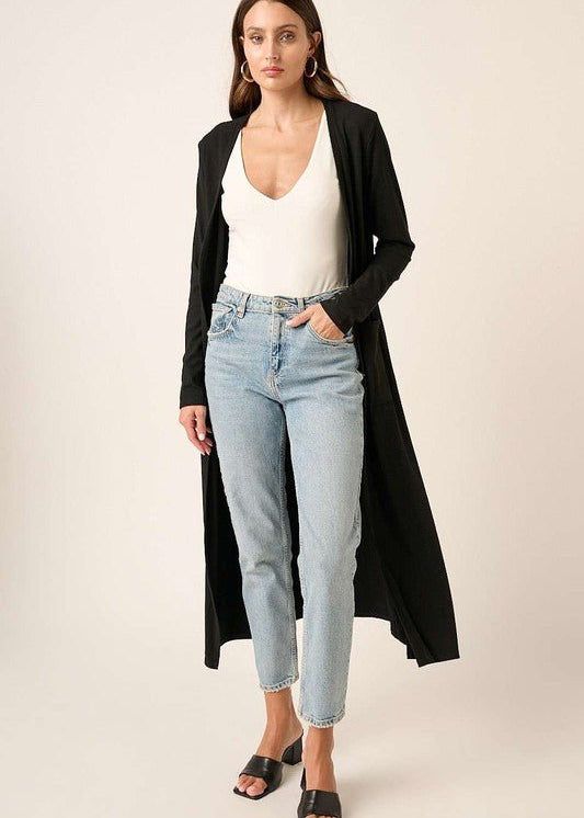 Ribbed Knit Cardigan - 2 Colors! - The Nines