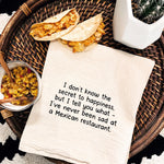 Mexican Restaurant Towel - The Nines