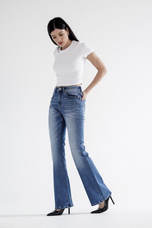 MICA High Rise Relaxed Flare Jean - The Nines