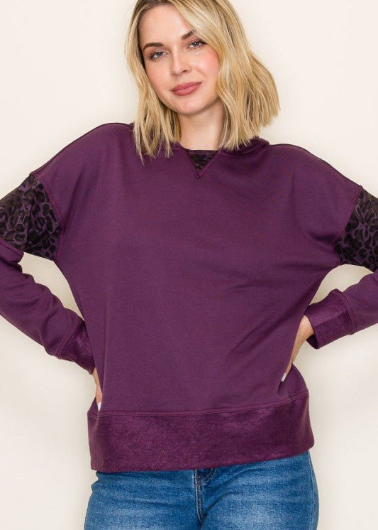 Animal Detail French Terry Pullovers - 2 Colors! - The Nines