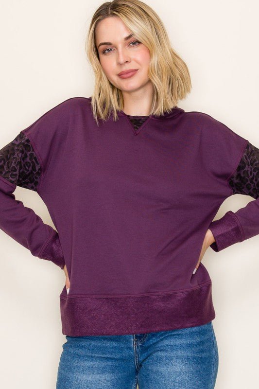 Animal Detail French Terry Pullovers - 2 Colors! - The Nines