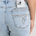 Judy Blue Mr Dad Short Medium Blue - The Nines