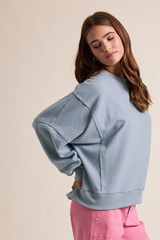 Buttery Soft Relaxed Fit Sweatshirts - 3 Colors! - The Nines