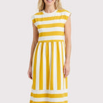 Ruby Striped Pocket Midi Dress - 2 colors! - The Nines