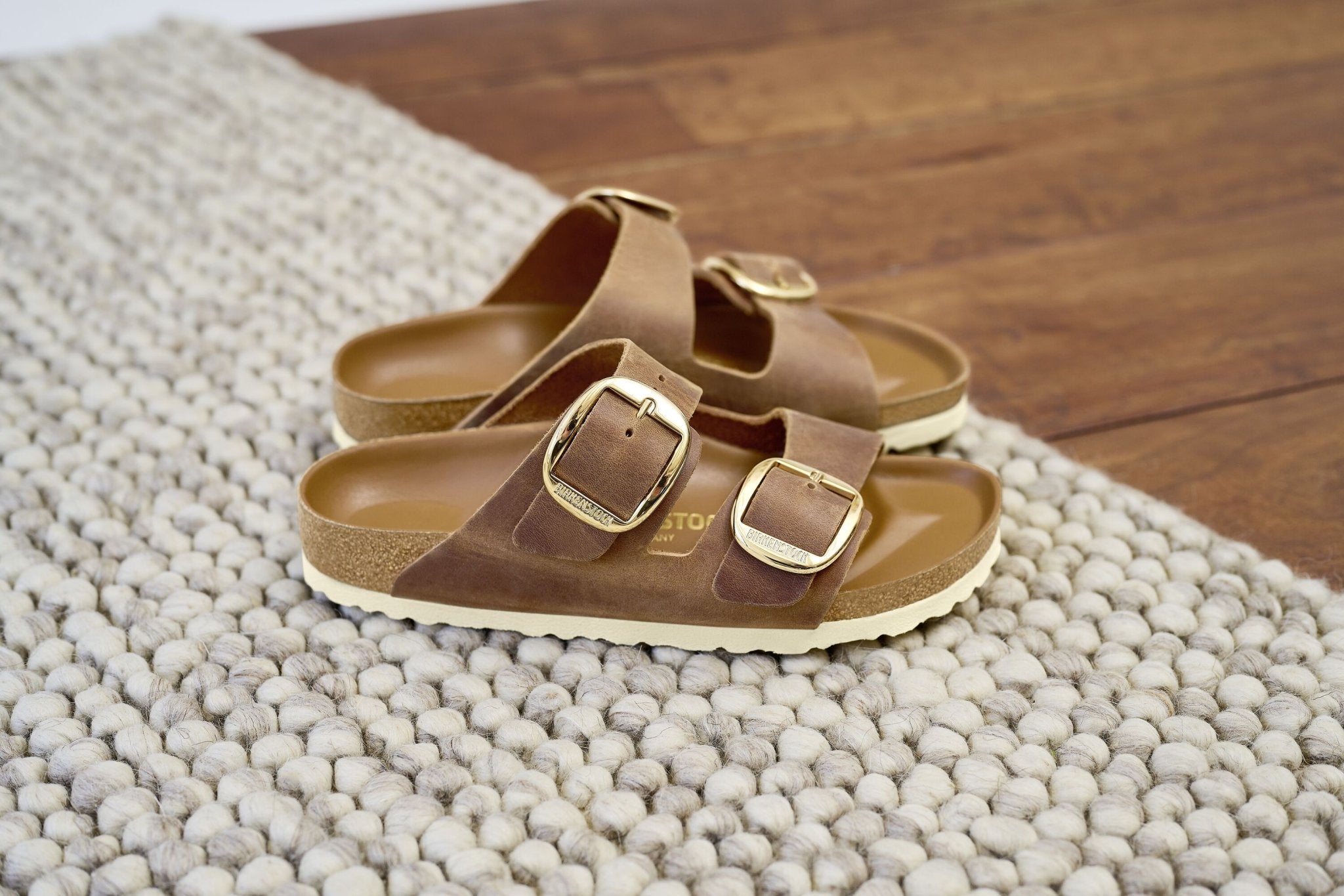 Birkenstock Arizona Big Buckle Sandal - Cognac - FINAL SALE! - The Nines
